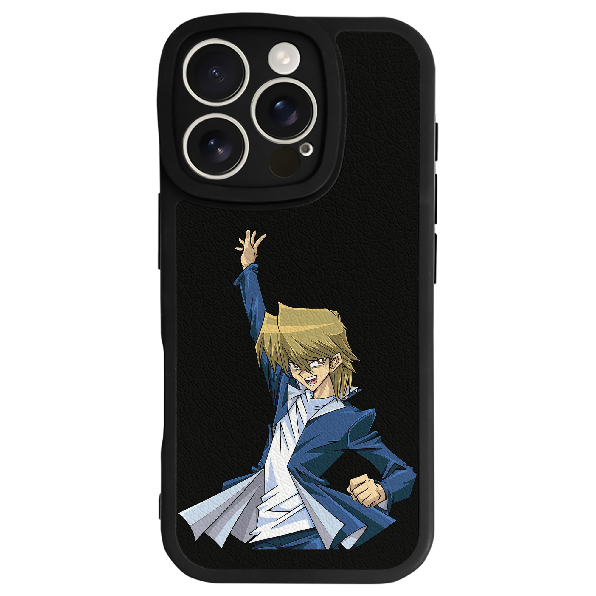 遊☆戯☆王 Yu-Gi-Oh! 【iPhone 16シリーズ対応】シリコンスマホケース（レザー調） 材質：シリコン